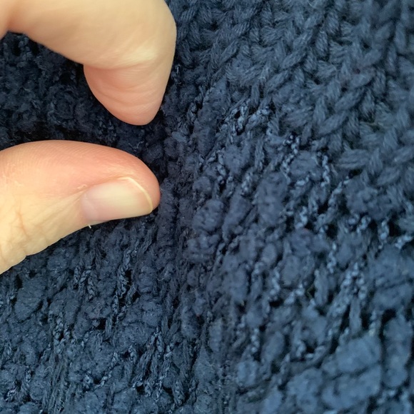 Market&Spruce Chayse Mixed Yarn Textured Pullover - Picture 4 of 4